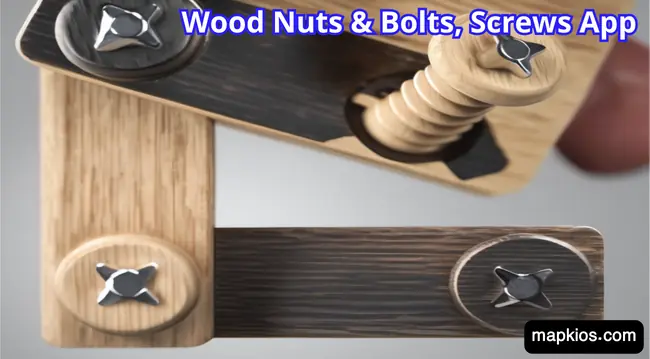 Wood Nuts and Bolts 2025, Screws App - Download APK last version 2 Wood Nuts, bolts puzzle download