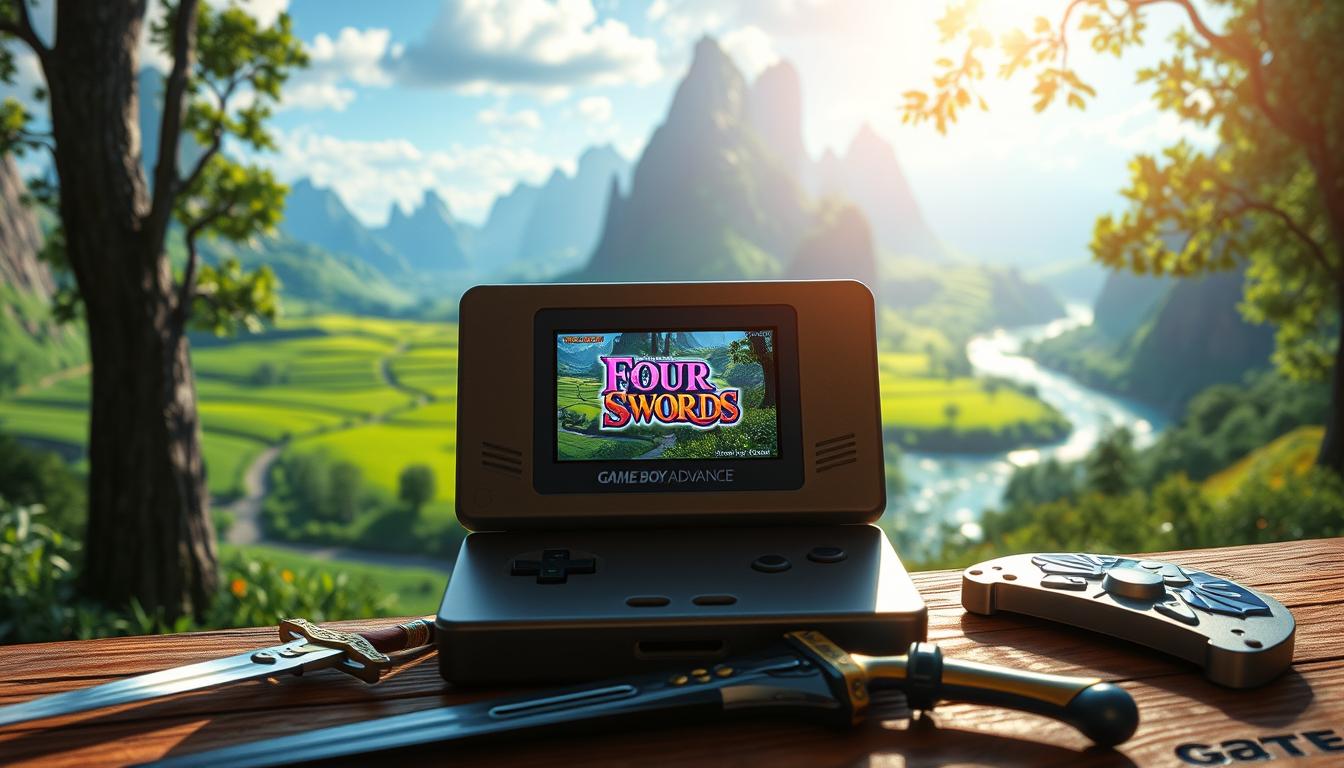 how to play four swords gba single player on emulator