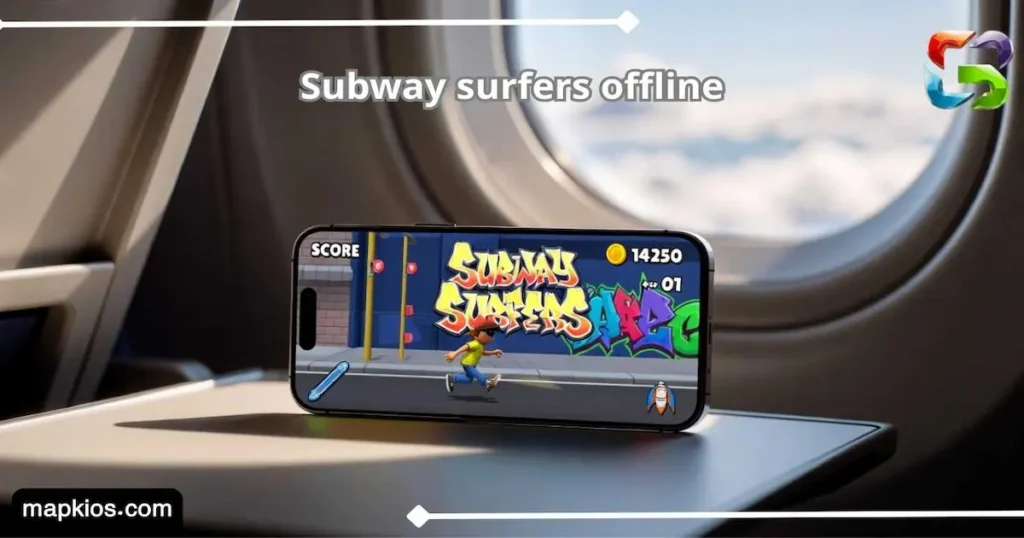 Subway Surfers Offline – Can You Play Without Internet? 2 Playing Subway Surfers offline on an airplane